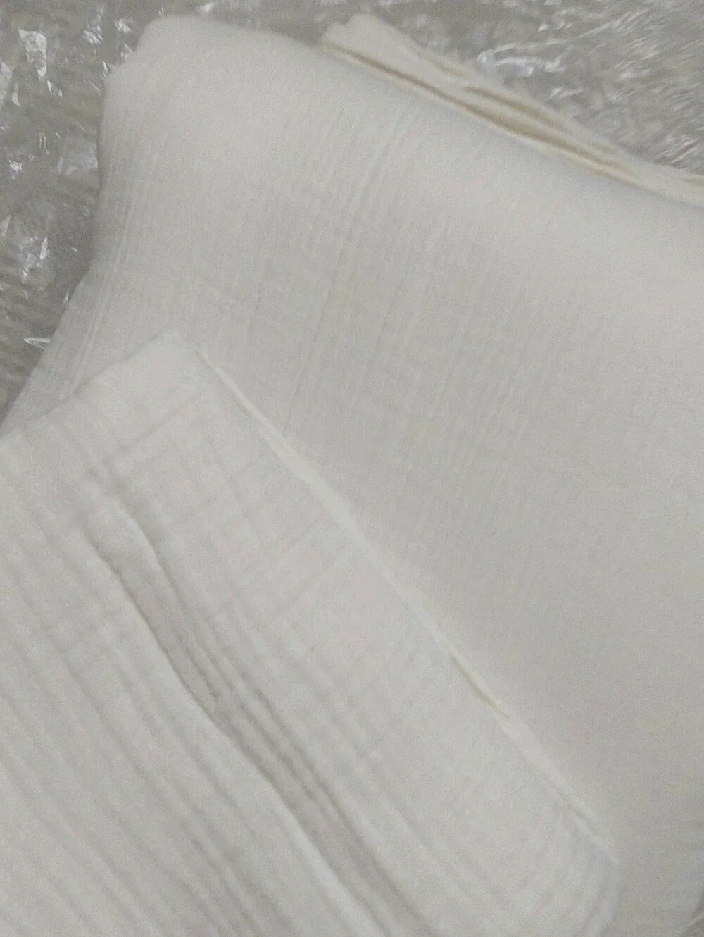 Quince Organic Cotton Airy Gauze Undyed Duvet Cover Set! King/ Cal King (756)